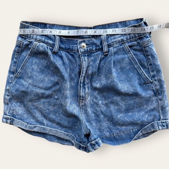 American Eagle Mom Shorts Acid Wash sz 8 - Picture 4 of 8
